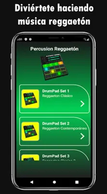 Percusion Reggaeton android App screenshot 0