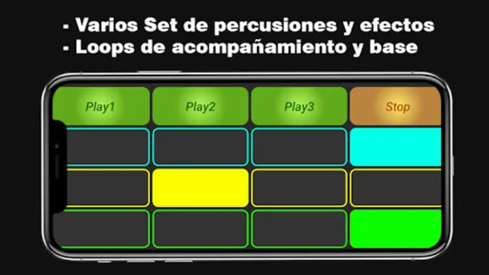 Percusion Reggaeton android App screenshot 1