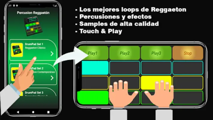 Percusion Reggaeton android App screenshot 2